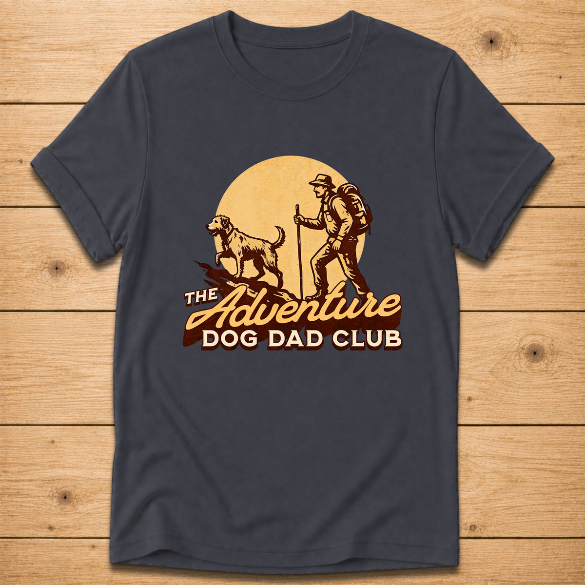 Adventure Dog Dad Club T-Shirt