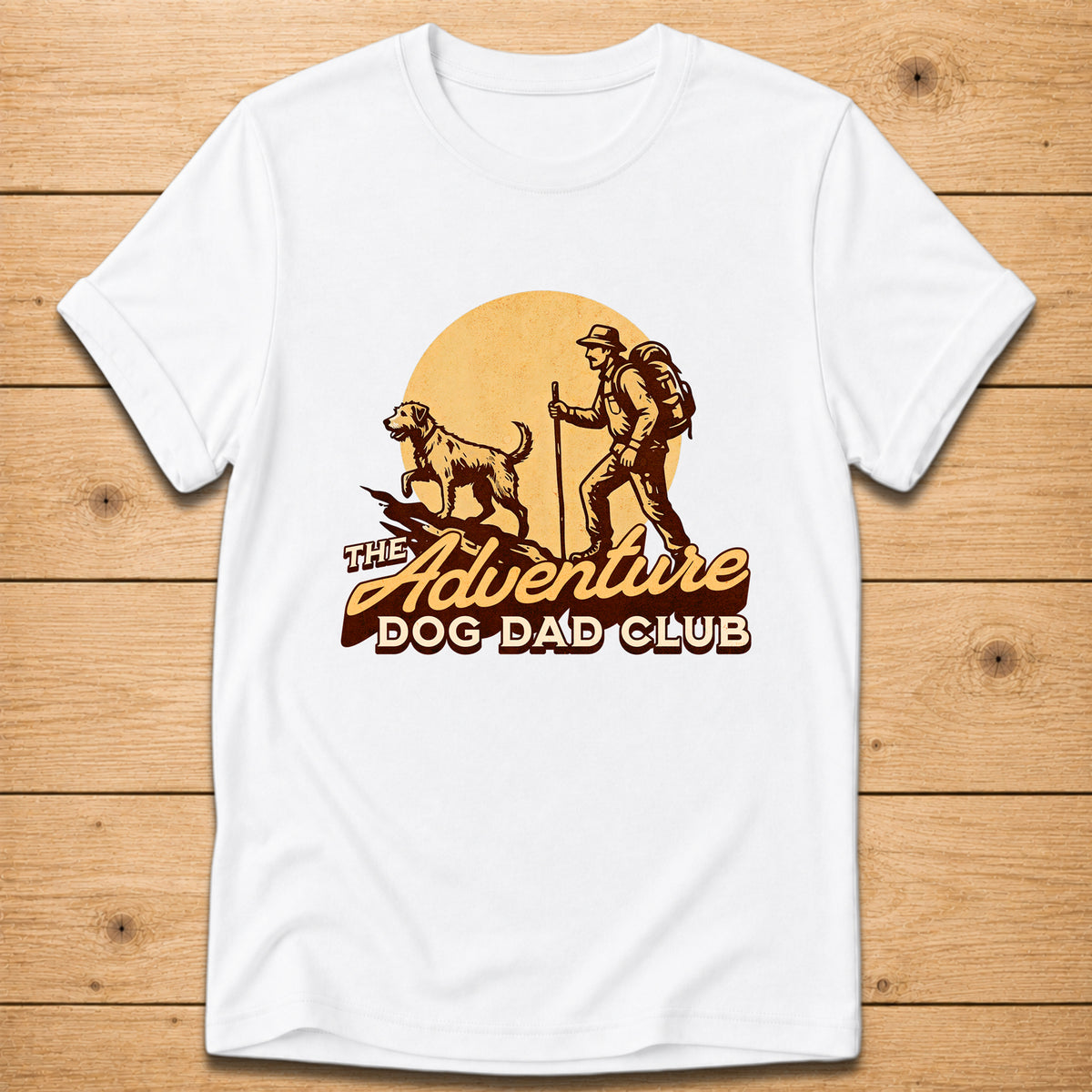 Adventure Dog Dad Club T-Shirt