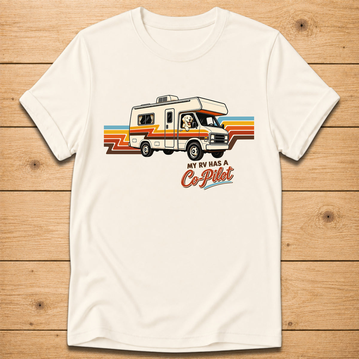 My RV Has a Co-Pilot T-Shirt