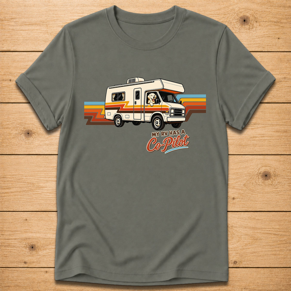 My RV Has a Co-Pilot T-Shirt